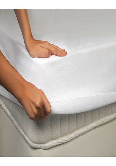 Özdilek Alez Sıvı Geçirmez Fitted 160x200 ----- Beyaz