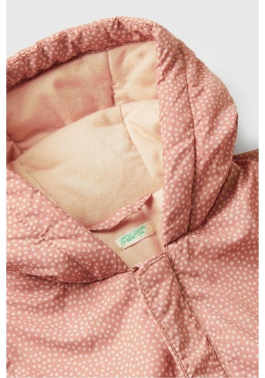 United Colors Of Benetton Kız Bebek 2tmran00t-25k Yağmurluk Pembe-2121 Pembe