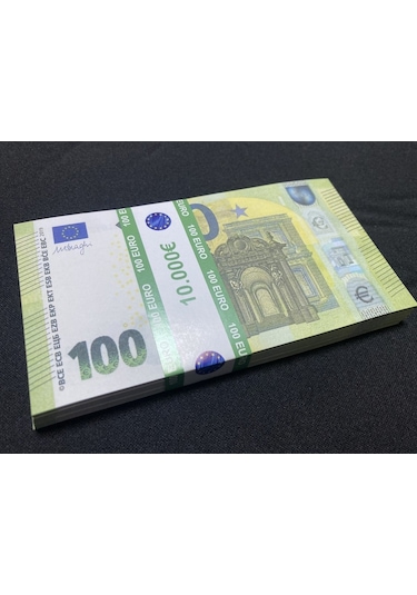 Aykar Yeni 100 Adet 100 Euro Geçersiz Sahte Eğlence Oyun Şaka Düğün...