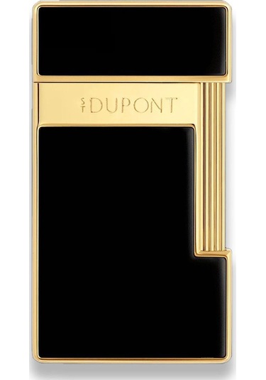 S.t. Dupont Slimmy Puro Çakmak Parlak Siyah Krom 28222