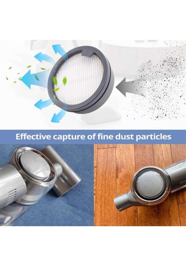 Sointeresting Dreame M12/m12s/m13 Kablosuz Temizleyici Parçaları Filtre Elemanı Ev Aletleri Elektrikli Süpürge Aksesuarları İçin 6 Adet Filtre