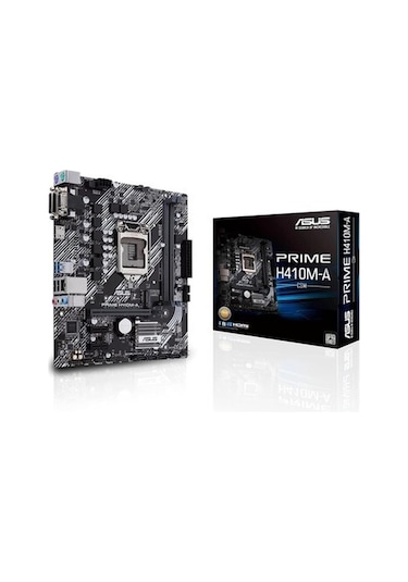 Prime H410m-a/csm Intel H410 Lga1200 Ddr4 2hdmı Dvı Vga M2 Usb3.2 Matx