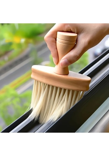 Willowhaven 1 Adet Manuel Toz Alma Fırçası: Ergonomik Sap, Çıkarılabilir Başlık, Çok Yüzeyli Ev Ve Araç Temizliği İçin