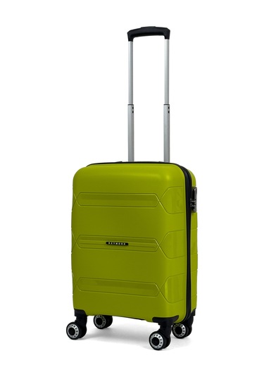 Lucas Polipropilen Kırılmaz Valiz, Kabin Boy Neon Yeşil