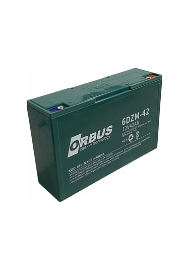 Orbus 12v 42 Ah Elektrikli Bisiklet Aküsü Deep Cycle (uzun Ömürlü N11.16364