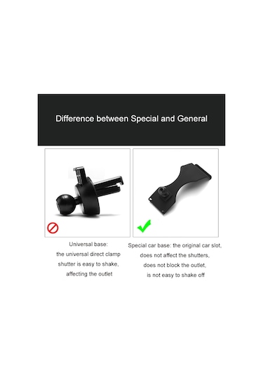 Mercedes-benz Cep Telefonu Tutucu Araba Hava Çıkış Tabanı İçin, Model: 14-15 E-serisi / 13-16 E-serisi