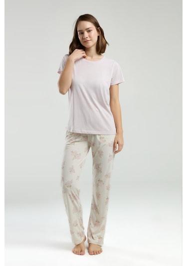 Pierre Cardin Kadın Pembe Pijama Takımı Pc9005-s-v1 Pembe