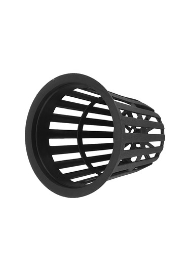 Ximistore9 10 Adet Siyah Plastik Hidroponik Bitki Sepeti 5.5cm - Toprak Olmadan Üretim İçin Dayanıklı Ve Havalandırıcı