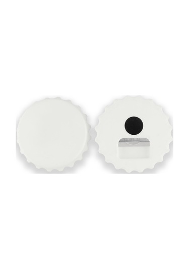 65 Mm Standart Magnet Açacak Küçük Vgm65 250 Adet Beyaz