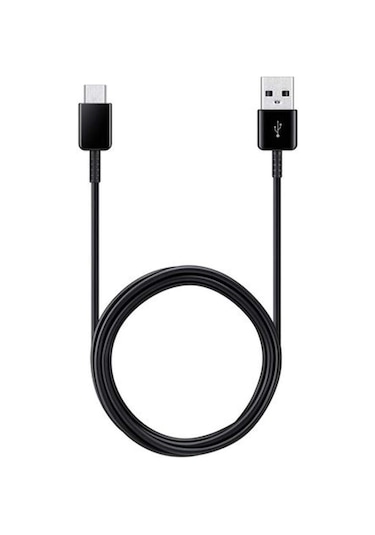 Type-C Data ve Hızlı Şarj Kablosu 1 Metre 2.4 Amper - Siyah