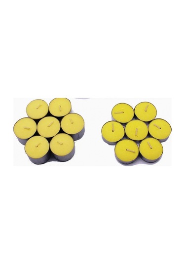 Sarı Tealight Mum 50 Adet Sarı