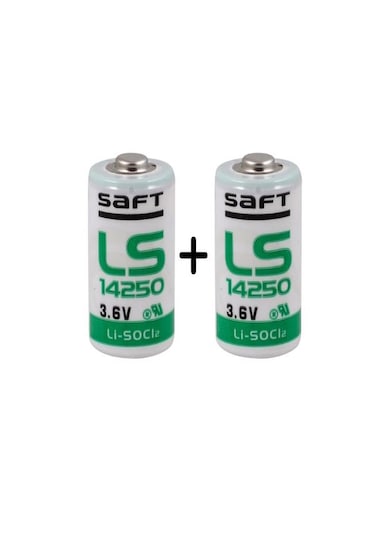 Saft Ls14250 1/2aa 3.6v Lityum Pil 2 Adet