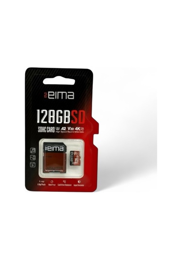 Microsd Kart 128gb,a2 V30 4k Uhd, Adaptörlü Hafıza Kartı Yüksek Hızlı