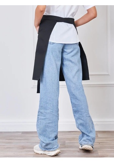 Ditexform Asistan İçin Önlük Aşçı Önlüğü 122612245 Siyah