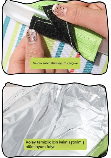 Lıcorıce Büyük Kapasiteli 27l Çıkarılabilir Ve Kolay Temizlenebilir Açık Kamp Gıda Saklama Kutusu, Katlanabilir Taşınabilir Isı Yalıtım Soğutma Sepeti Kırmızı