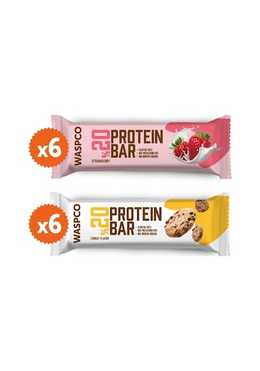 Waspco Protein Bar Karma Kutu 40Gram X 12 Adet