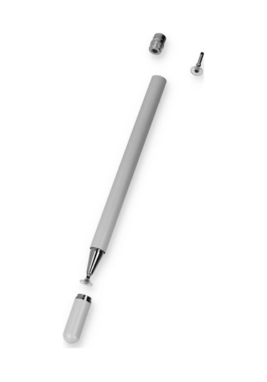 Dokunmatik Stylus Kalem Pen 108 - Beyaz Tablet Kalemi