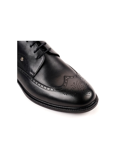 Forelli Axis Erkek Siyah Klasik Ayakkabı Siyah