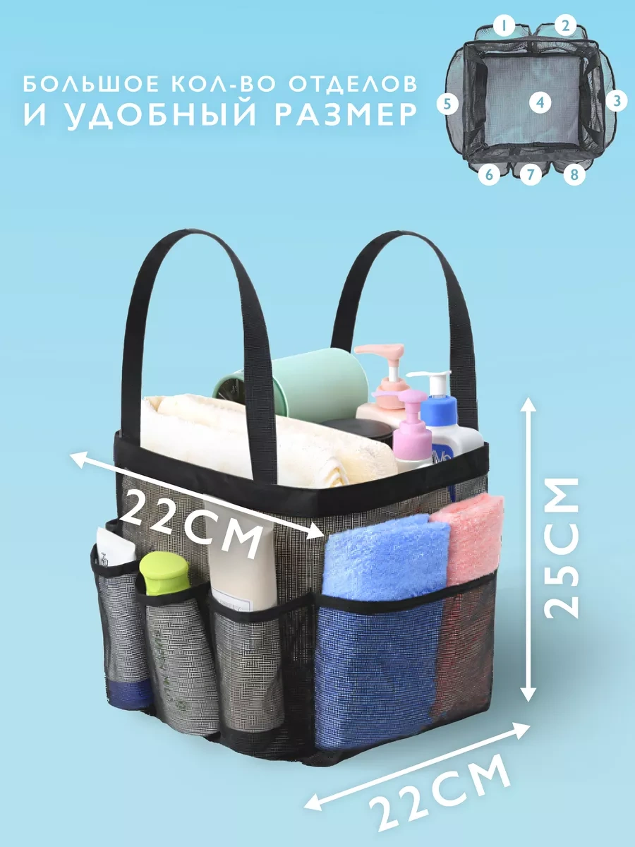 Domme Duş Çantası. Hamam Ve Havuz İçin Çanta 265064415 Siyah