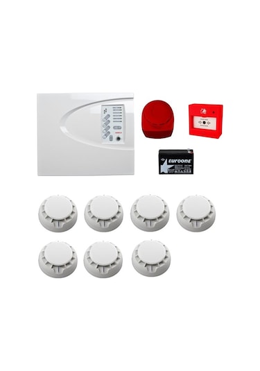 Teletek Yangın Alarm Sistemi Seti 7 Li