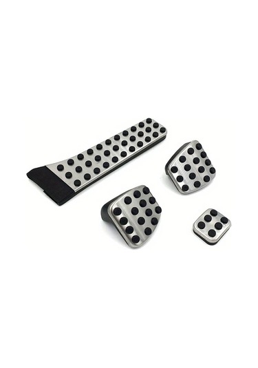 Xuweiwei Manuel Dişli Mercedes C/e/glk/cls/gle İçin Paslanmaz Çelik Kaymaz Pedal Seti