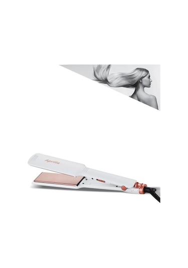 Aprilla AHS2033 Saç Düzleştirici Beyaz