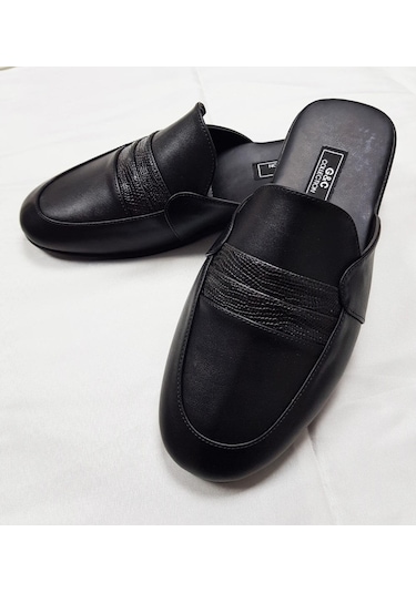 G&C Damat Terliği Deri Kutulu Poli Taban 310