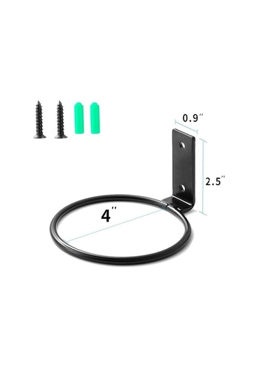 A1-vazo Tutucu Pot Tutucu Ekici Metal Duvar Asma Halkası Pratik Iyi Yükleme Saksı Tutucu Halka Duvara Monte Kolay Kurulum