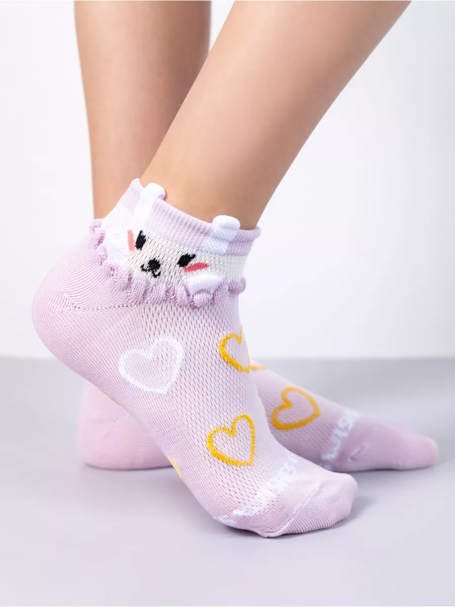 Twınsocks Kalpli Pamuklu Çoraplar 10 Çift 152943057 Pembe