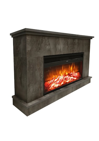 Dlc Large Penida Irony 1800 Watt Bluetooth Ve Ses Efektli Dekoratif Elektrikli Şömine