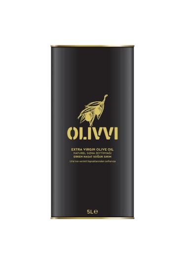 Olivvi Soğuk Sıkım Sızma Zeytin Yağı 5 L