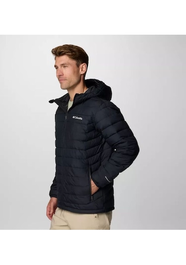 Columbia Men's Powder Lite Iı Hooded Erkek Mont Wo6272 001