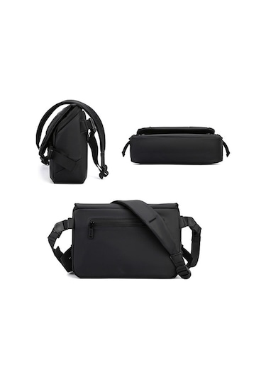 Wondernest Haoshuaı 1100-31 Erkek Simp Su Geçirmez Messenger Çanta Altın