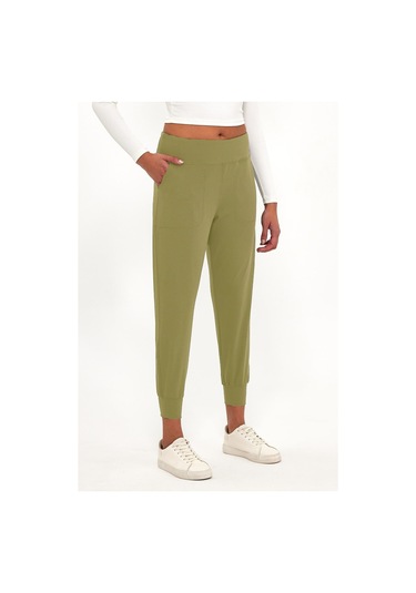 Alexandergardı Beli Lastikli Yandan Cepli Tayt B23-00165 001