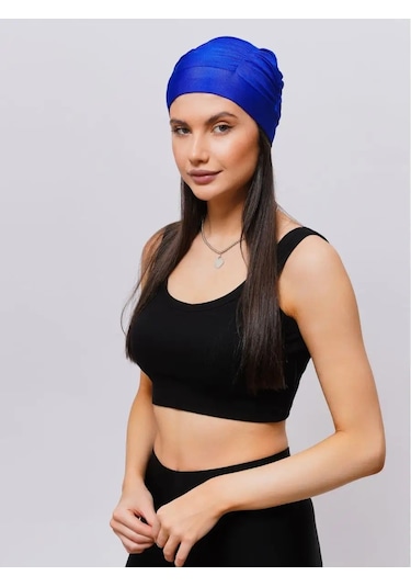 Topichome Havuz İçin Kumaş Yüzme Bonesi 165977906 Mavi