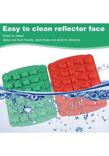 Gatherco Noel Kurabiyesi Şeker Kalıbı Ev Yapımı Pişirme Kalıbı Yaratıcı Kendin Yap Jöle Damla Kalıbı