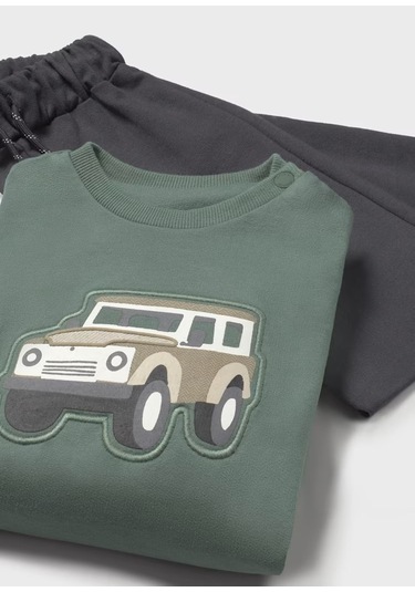 Mayoral Erkek Bebek Eşofman Takımı 2838 Yeşil