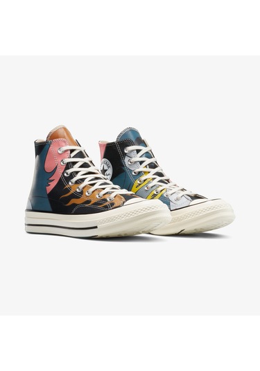 Converse X Tom & Jerry Chuck 70 Unisex Renkli Sneaker A15110c Siyah