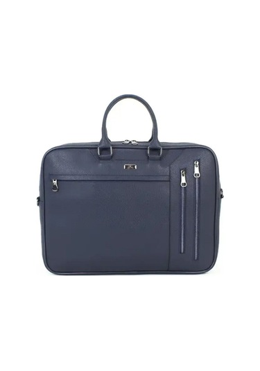 Case Club 2208-5 Büyük Boy 17.3 İnç Laptop Evrak- El Çantası Omuz Askılı Lacivert