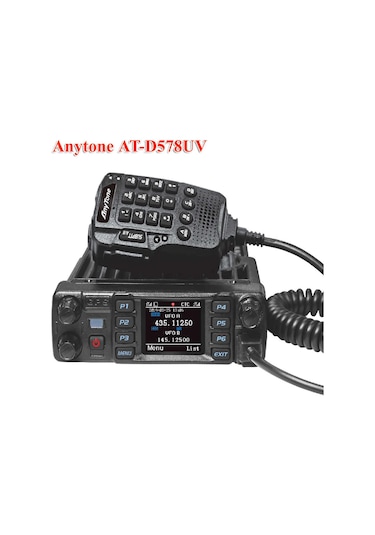 Anytone AT-D578 UV PRO DMR Mobil Telsiz