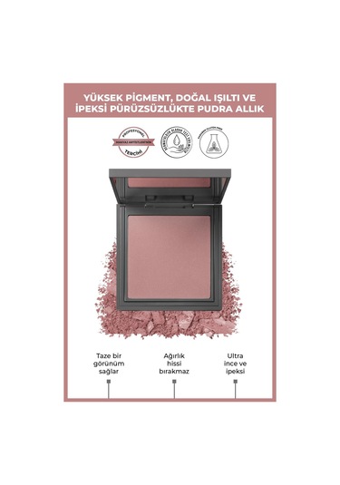 Alix Avien İpeksi Allık - Powder Blush 112 Rosewood