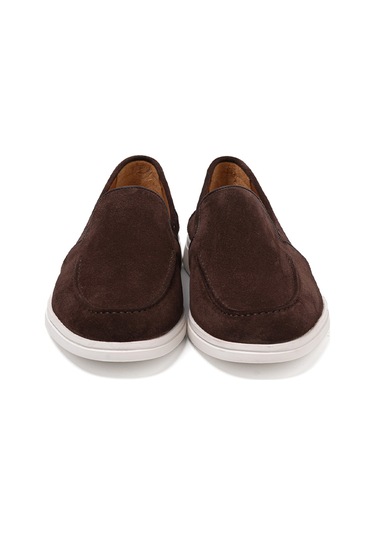 Sneaker Erkek Og-481 John May Kahve Süet Kahverengi