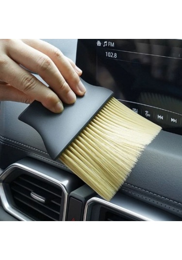 Yumuşak Kıllı Ve Ergonomik Saplı Araç İçi Detaylı Toz Temizleme F Çok Renkli