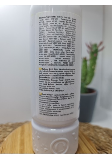 Theravet Derma Care Shampoo Kedi Köpek Şampuanı