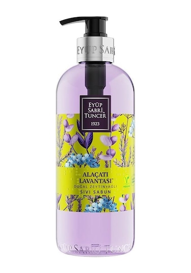 Eyüp Sabri Tuncer Alaçatı Lavantası Doğal Zeytinyağlı Sıvı Sabun 500 ML
