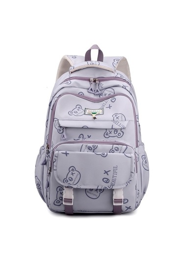 Genç Kızlar İçin Şık Ve Konforlu Ortaokul Sırt Çantası Büyük Kapasiteli, Hafif Tasarım, Okul Ve Gezi İçin Pratik, Ergonomik Omuz Askılı, Dayanıklı Ve Modaya Uygun Çanta Mor