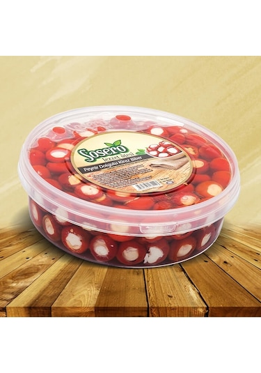 Sosero Peynir Dolgulu Kiraz Biber 1 KG
