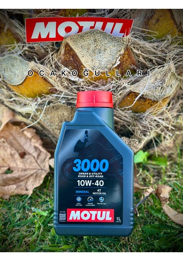 Motul 3000 10w-40 Mıneral Motor Yağı 1 Litre Yeni Seri