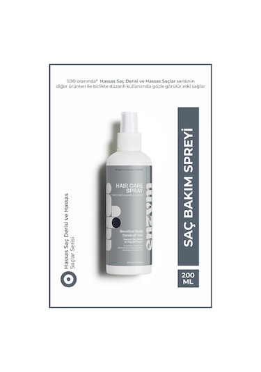 Enzym Cosmetics Hassas Saç Derisi Ve Kepekli Saçlara Özel Kepek Önleyici Sprey 200 ML