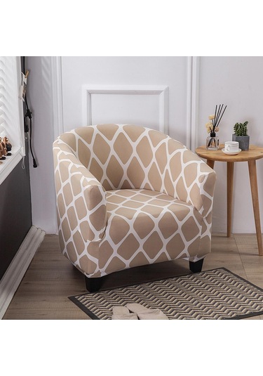 Suntek Magideal Kulüp Sandalye Slipcover Polyester Kaymaz Elastik Model-1